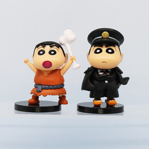 Adorable Muñeco 3D de Shin <span class=keywords><strong>Chan</strong></span> de Dibujos Animados, Juguetes de PVC, Figuras de Acción, Adorno Personalizado para Automóvil al por Mayor, Conjuntos de Figuras de Acción, Regalos para Niños - Product Image 4