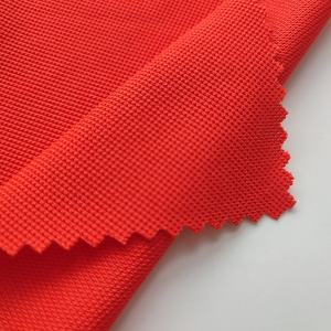 スポーツTシャツ用100リサイクルポリエステルジャージーニットピケ生地 - Product Image 3