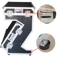Igreslite Équipement de scène portable, table de mixage DJ, station de travail, combinaison durable 2 en 1, table de transport