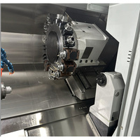 Centre de tournage CNC compact de haute précision TDS1010 pour le tournage de composants métalliques industriels à petite échelle
