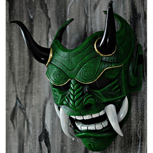Halloween horror masksHannya máscaras kitsune Rinrin mariposa Cosplay máscaras Rael anime cascos japoneses - Product Image 6