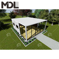 Tentes de luxe, hôtel, villa, 6.47x7.2m, maison préfabriquée aux maldives