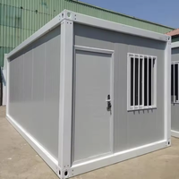 Maison modulaire commerciale de conteneur d'assemblage rapide adaptée aux affaires pour l'utilisation commerciale de salle d'exposition de bureau de kiosque de magasin
