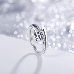 Isunni Mâle Bague Flèche Design Vintage En Argent Sterling Oxydé 925 Anneaux Pour Hommes - Product Image 4