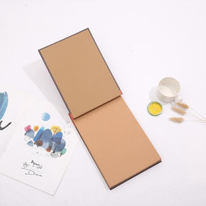 Album photo vintage à feuilles mobiles <span class=keywords><strong>livre</strong></span> d'<span class=keywords><strong>aventure</strong></span> bricolage pour voyage <span class=keywords><strong>famille</strong></span> et film up souvenirs album photo - Product Image 4