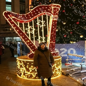 Outdoor Music Themed Motif Lighting for Resorts Christmas Villages Event Plazas Malls and Public Holiday Displays - Product Image 2