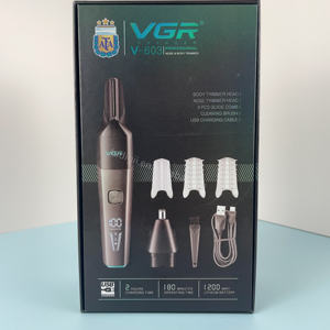 Kit de tondeuse corporelle Vgr V-603, rasoir électrique professionnel imperméable pour hommes - Product Image 2
