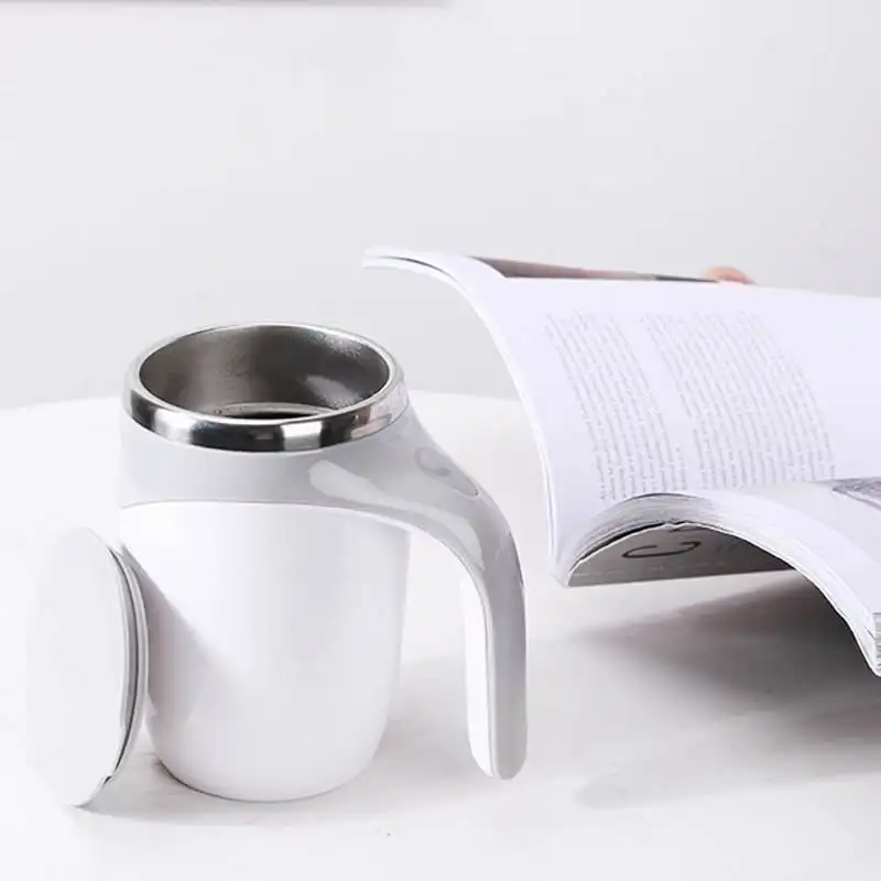 304 in acciaio inox intelligente caffè latte miscelatore mescolare tazza termica frullatore regalo bottiglia di acqua USB automatico auto agitazione tazza magnetica