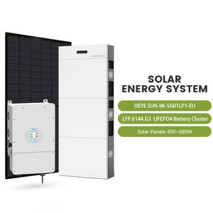 Système d'énergie solaire pour usage domestique, kit complet 8000 Watt 8kw 10kw Photovoltaïque Lp1 8kw G3 Système solaire domestique 10kw - Product Image 1