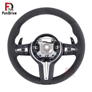 Volante Deportivo con Calefacción para <span class=keywords><strong>BMW</strong></span> Serie F 1 2 3 4 5 6 7 M Sport F20 F21 F22 F44 F30 340i F31 F34 <span class=keywords><strong>335i</strong></span> F32 F33 F36 F10 535i 550i F11 F07 - Product Image 5