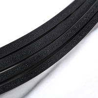 Feuilles de caoutchouc mousse EPDM noires insonorisantes et isolantes thermiquement à cellules fermées, en gros, avec épaisseur personnalisable et service de découpe