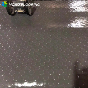 Alfombrilla antideslizante de PVC de 2mm ~ 5mm de espesor al por mayor, alfombrilla para suelo de garaje de coche, alfombrilla de vinilo de PVC para <span class=keywords><strong>Taller</strong></span> de autobuses, alfombrilla para suelo de garaje - Product Image 2