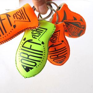 Custom Waterproof Neoprene Floating <b>Keyring</b> Holder Portable Design - Product Image 1