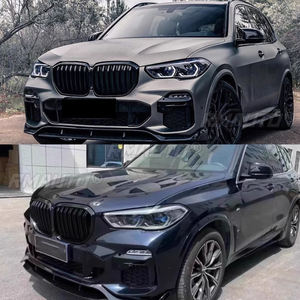 Parrilla Delantera Negra Brillante para BMW X5 G05 2019 2020 2021 2022, Parrilla de Carreras, Estilo Deportivo - Product Image 6