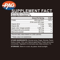 Complément alimentaire à marque privée Gummies au vinaigre de cidre de pomme Ours Gummies au vinaigre de pomme