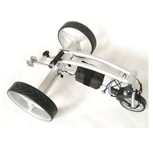 सस्ते इलेक्ट्रिक गोल्फ कार्ट एल्यूमीनियम मिश्र धातु बिजली गोल्फ ट्रॉली - Product Image 4