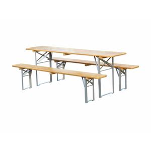 Set Standard Noce, laccato Tavolo 50 cm, Struttura nera - Product Image 1