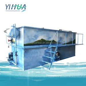 automatic oily wastewater treatment system water treatment daf Application of dissolved air flotation machine