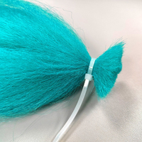20 Farben 30cm Länge EP Seidenfaser Slinky-Faser Synthetische Haarmaterialien für Fliegenbinden für Fluss-, See- und Bachfliegen