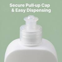 Bouteilles carrées pour après-shampoing en HDPE 100% avec bouchon poussoir, couleurs personnalisées, 90ml-500ml, pour produits de soins personnels