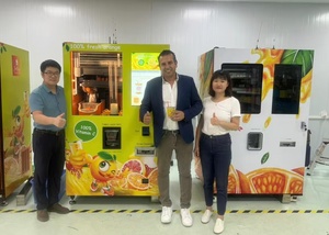 Máquina Expendedora de Jugo de Naranja 100% Natural |   Autolimpieza Automática |   Dispensador de Jugos Inteligente para Centros Comerciales, Escuelas, Parques, Hospitales - Product Image 4