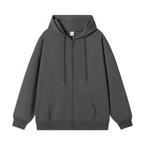 Sudadera con Capucha para Mujer, 350GSM, Gruesa, para Fitness, Otoño Invierno, Estilo Urbano, Básica, Holgada, con Cierre, Ligera y Transpirable - Product Image 5