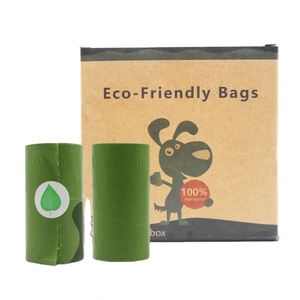 Sacs à déjections biodégradables et compostables, sans parfum, pour animaux de compagnie, sacs poubelles organiques, sacs à déjections à la lavande - Product Image 6