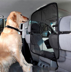 Barrière Oxford pour animaux de compagnie, bloque l'accès des chiens aux sièges avant de la <span class=keywords><strong>voiture</strong></span>, sécurise les animaux de compagnie sur le siège arrière. - Product Image 1