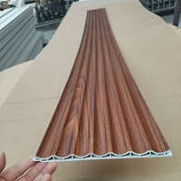 Eco Friendly WPC Wall Panel Composite Timber Veneer Wall Covering