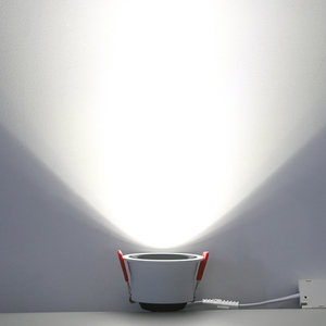 ไฟดาวน์ไลท์ LED แบบฝังเพดาน 7 วัตต์ มุมลำแสงแคบ 120 องศา CRI สูง IP44 สำหรับห้องครัว ห้องน้ำ สำนักงาน ที่อยู่อาศัย - Product Image 1