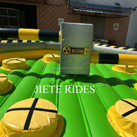 China Fabrica Juegos Inflable De Wipeout Inflables Eliminador Con Brincolines Inflables Para Venta