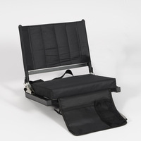 Coussins de siège de stade de gradin pliables portables personnalisables populaires