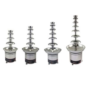 <span class=keywords><strong>Fontaine</strong></span> à cascade de <span class=keywords><strong>chocolat</strong></span> électrique à 5 niveaux en acier inoxydable à usage commercial bon marché - Product Image 6