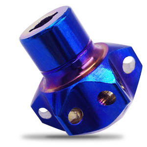 Accessoires pour moto, vente en gros de couvre-clés de moto multifonction en alliage d'aluminium antidérapant couleur titane - Product Image 1