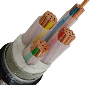 Kabel Daya YJV/ZR YJV XLPE terpisah, PVC 5 core 4 core 10mm2