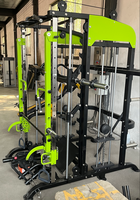 Entraîneur de câble de poulie réglable multifonctionnel de gymnastique commerciale Smith Machine équipement de gymnastique à domicile support de Squat de puissance