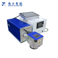 Machine de codage laser UV portable 5W NV5808 pour machine d'emballage VFFS, système d'alimentation de films plastiques et sachets alimentaires