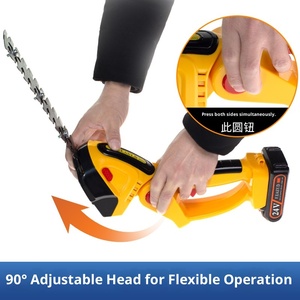 Taille-haie et coupe-herbe rechargeable à <span class=keywords><strong>batterie</strong></span> au lithium, manuel, pour jardinage et aménagement paysager - Product Image 4