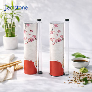 Emballage en tube en carton écologique personnalisé pour sushi, tube à pousser de qualité alimentaire, emballage en papier pour rouleaux de sushi - Product Image 6