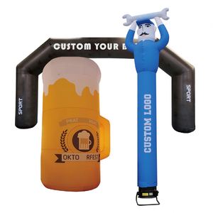 Arco Inflable Navideño de Diseño Personalizado para Eventos, Modelo de Dibujos Animados Inflable, Arco Inflable de Pascua - Product Image 1