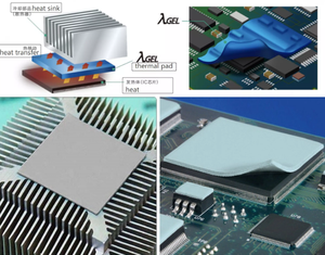 Almohadillas de sílice de disipación de calor para ordenador portátil Cpu Gpu de 15W, almohadilla térmica conductora de silicona, almohadilla térmica de refrigeración conductora - Product Image 6