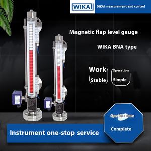<span class=keywords><strong>Wika</strong></span> KSR-BNA 물 탱크 및 액체 측정을 위한 산업용 등급 스테인리스 스틸 및 플라스틱 마그네틱 플랩 레벨 게이지 - Product Image 6