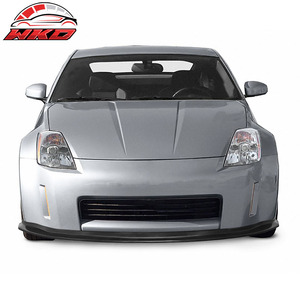 Fits For Nissan Fairlady Z33 350Z 03-05 IKON V7 Style PU Front Bumper Lip Spoiler High Quality Exterior Accessory - Product Image 2