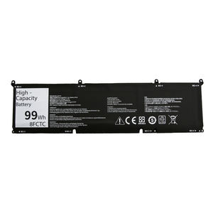 Factory High Capacity Replacement <b>Laptop</b> <b>Battery</b> Pack 99Wh 8FCTC 69KF2 for DELL G15 5510 5511 5515 5520 7510 7610 Rechargeable - Product Image 1