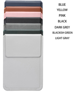 Funda Protectora para Portátil de Cuero PU Impermeable con Soporte y Alfombrilla para Ratón para <span class=keywords><strong>Macbook</strong></span> <span class=keywords><strong>Air</strong></span> 11 13 Pro 15 Pulgadas - Diseño Moderno - Product Image 6
