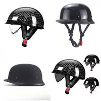 Casque intégral rétro japonais pour petits espaces, avec visière argentée, pour la conduite urbaine, casque de sécurité pour moto