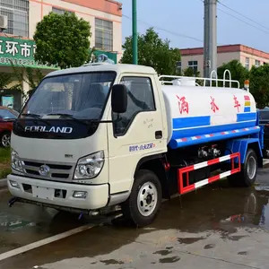 Sıcak satış 5000 litre su tankeri kamyonu