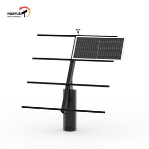 <span class=keywords><strong>Kit</strong></span> de suivi <span class=keywords><strong>solaire</strong></span> Huayue Landscape à double axe HYS-6PV-144-LSD avec contrôleurs solaires, résistance au vent 37 m/s, 2 kN ㎡   Charge de neige - Product Image 2