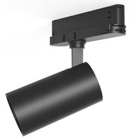 Rail d'éclairage intérieur moderne sur rail pour salle d'exposition Bijouterie Blanc Noir Colore LED Track Light
