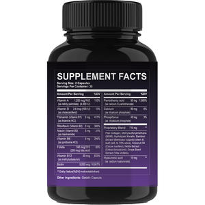 Yüksek kaliteli Keratin güzellik kompleksi 25000 MCG kollajen kapsüller yetişkinler için çok vitamini takviyesi gençler bağışıklık desteği - Product Image 2